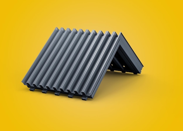 3d-corrugated-galvanised-iron-roof-house-roof-metal-sheets-yellow-background-3d-illustration_394271-10930
