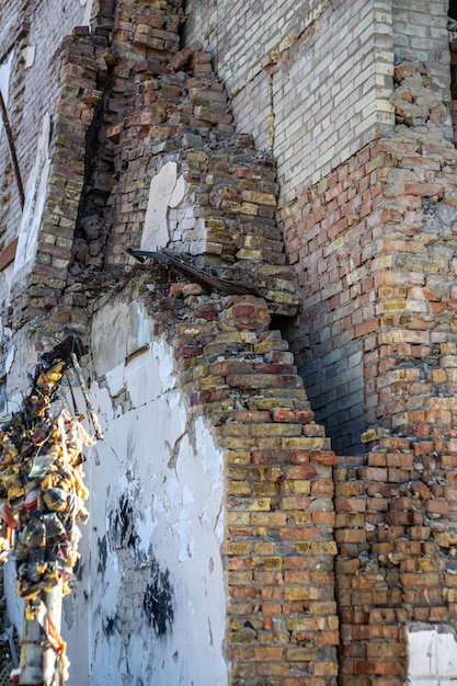 war-ukraine-stop-war-ruins-house-where-rocket-hit-ruins_169016-67646